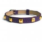 Gold Studded Leather Brace..